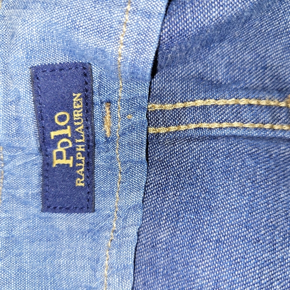 Vintage polo ralph lauren high waist button up wide leg jeans - Picture 7 of 8